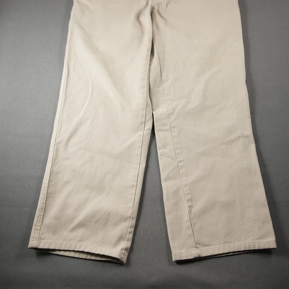 VTG Orvis Zambezi Twill Shooting Leather Trim Field Upland Pant Men Fit 30x28